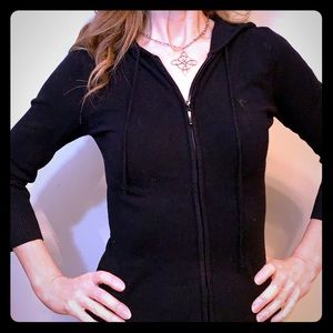 Urban Behaviour fine knit hooded cardigan Small